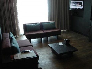 Aya Boutique Hotel living room corner