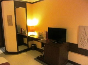 Mercure Hotel Pattaya room with TV