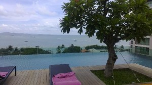 Seven Zea Chic Hotel infinity pool overlooking sea