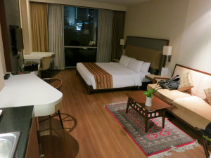 Adelphi Suites room in bangkok