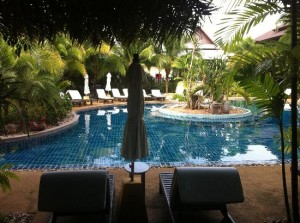 Am Samui Resort poolside