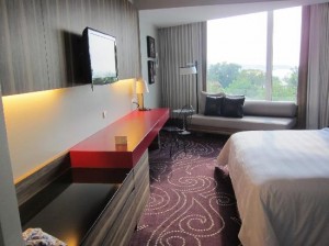 Hard Rock Hotel Pattaya sofa and tv