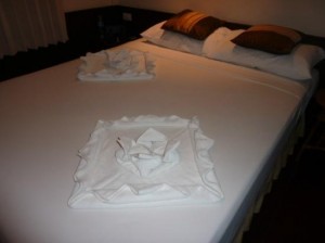 Inrawadee Resort bed