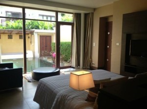 Pawanthorn Samui bedroom with private pool