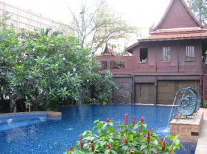 Rose Hotel outside pool