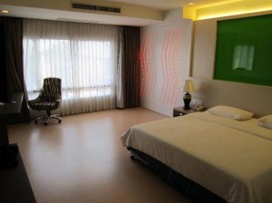 Royal Ivory Sukhumvit Nana by Compass Hospitality Deluxe King room view