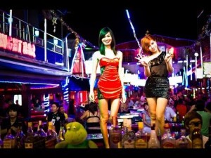 Soi crocodile ladyboys in Patong Phuket